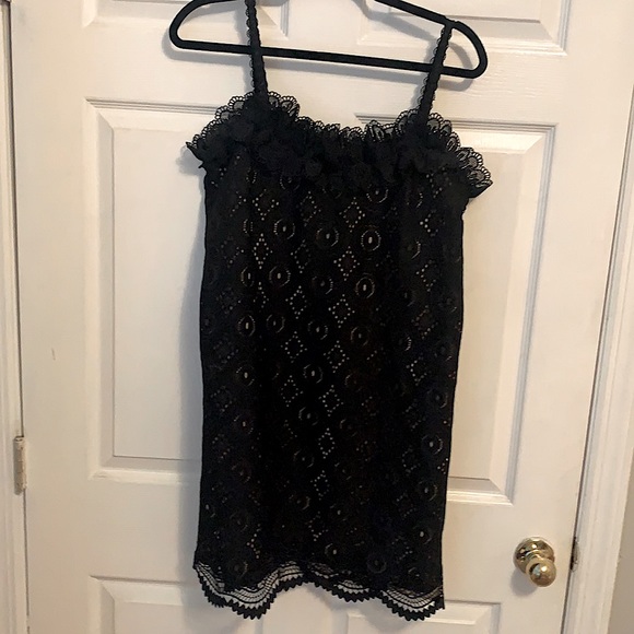 Anna Sui Dresses & Skirts - Anna Sui black lace dress